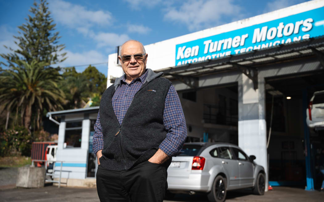Auckland councillor Ken Turner - who owns a mechanic workshop in Titirangi - is trying to resurrect the Rainforest Express tourist train in the Waitākere Ranges.
