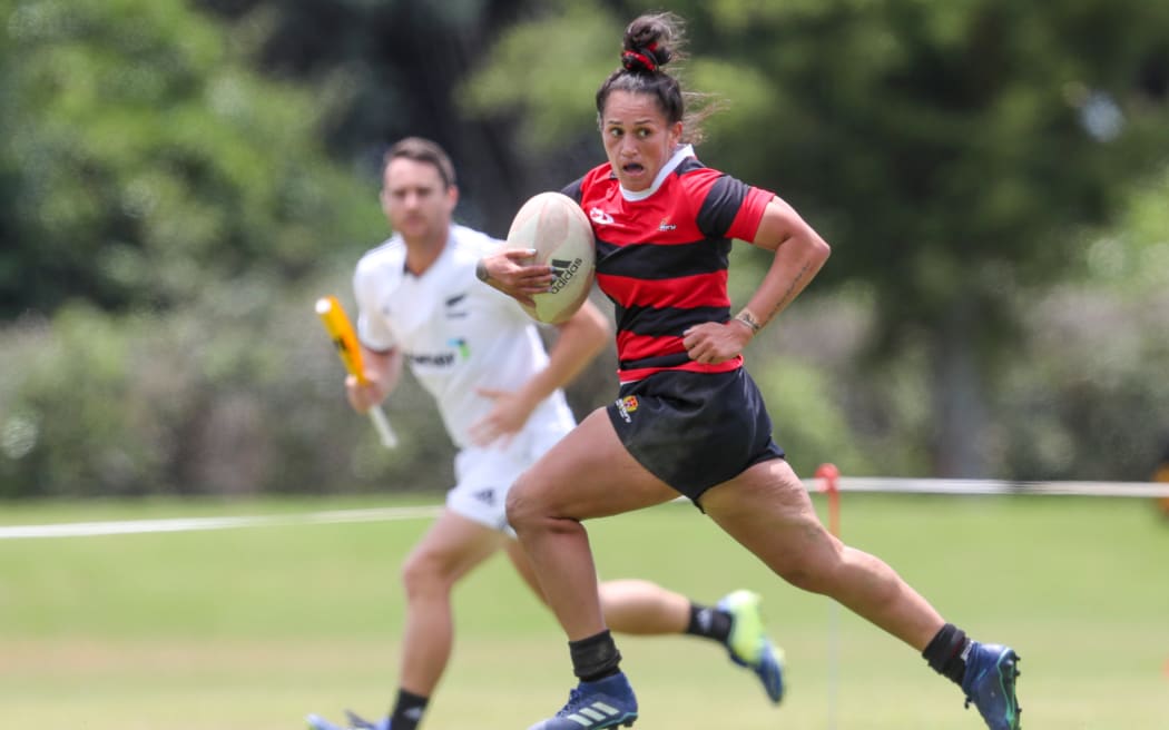 Canterbury womens Terauoriwa Gapper. Day 2, TECT National Sevens, Tauranga Domain, Tauranga New Zealand. 15 December, 2019.