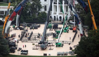 MMA fighting arena Trump’s latest White House construction project – The Irish Times