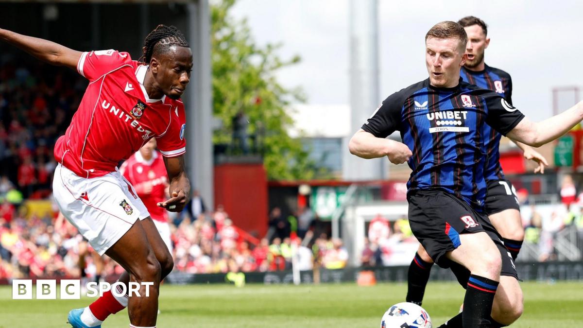 Wrexham 2-2 Middlesbrough: Boro into play-offs as Red Dragons miss out on top six