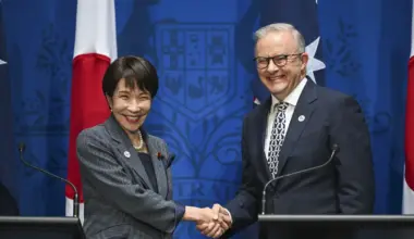 Japanese Prime Minister Sanae Takaichi raises China concerns, signs agreements with Australia