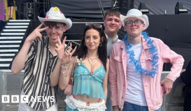 Radio 1's Big Weekend has 'carnival' atmosphere - BBC