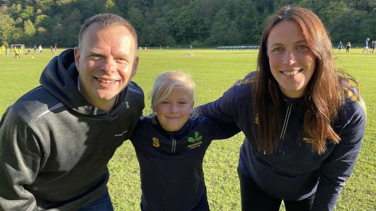 Nine-year-old becomes face of cricket campaign