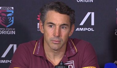 State of Origin 2026: Queensland Maroons post-match press conference, Billy Slater, Cameron Munster, Kalyn Ponga send off, substitutions