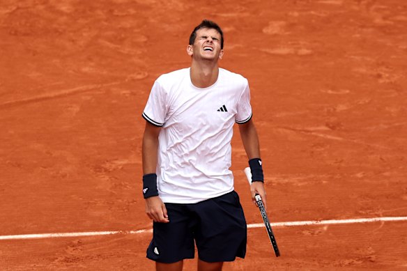Rafael Jodar was overcome with emotion and relief after fighting back to reach the Roland-Garros quarter-finals.