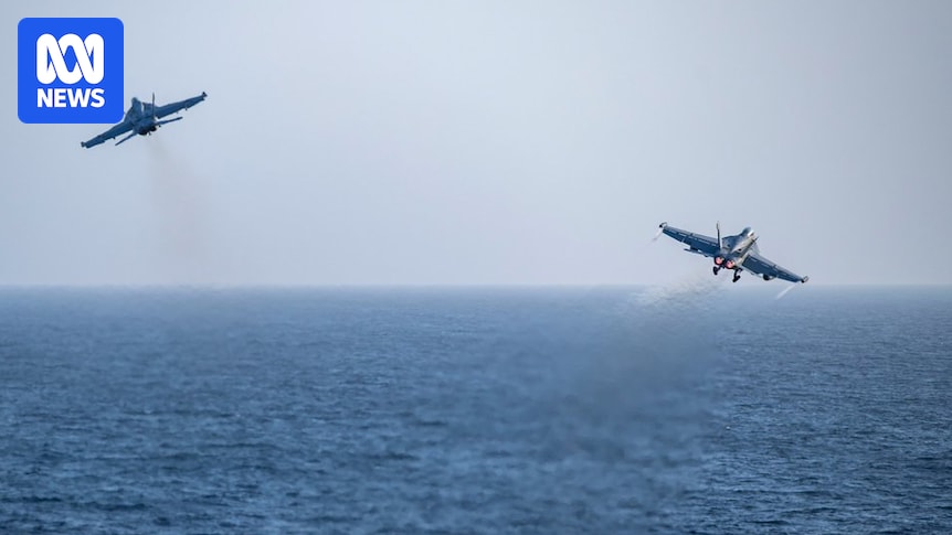 US Central Command says it has launched strikes against Iranian boats and missile launch sites