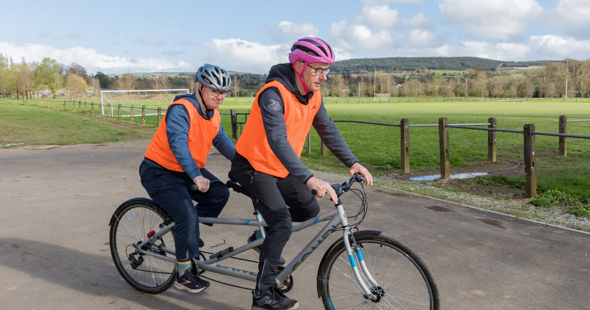 My Life with Paul Birchall: I help blind people feel the joy of cycling