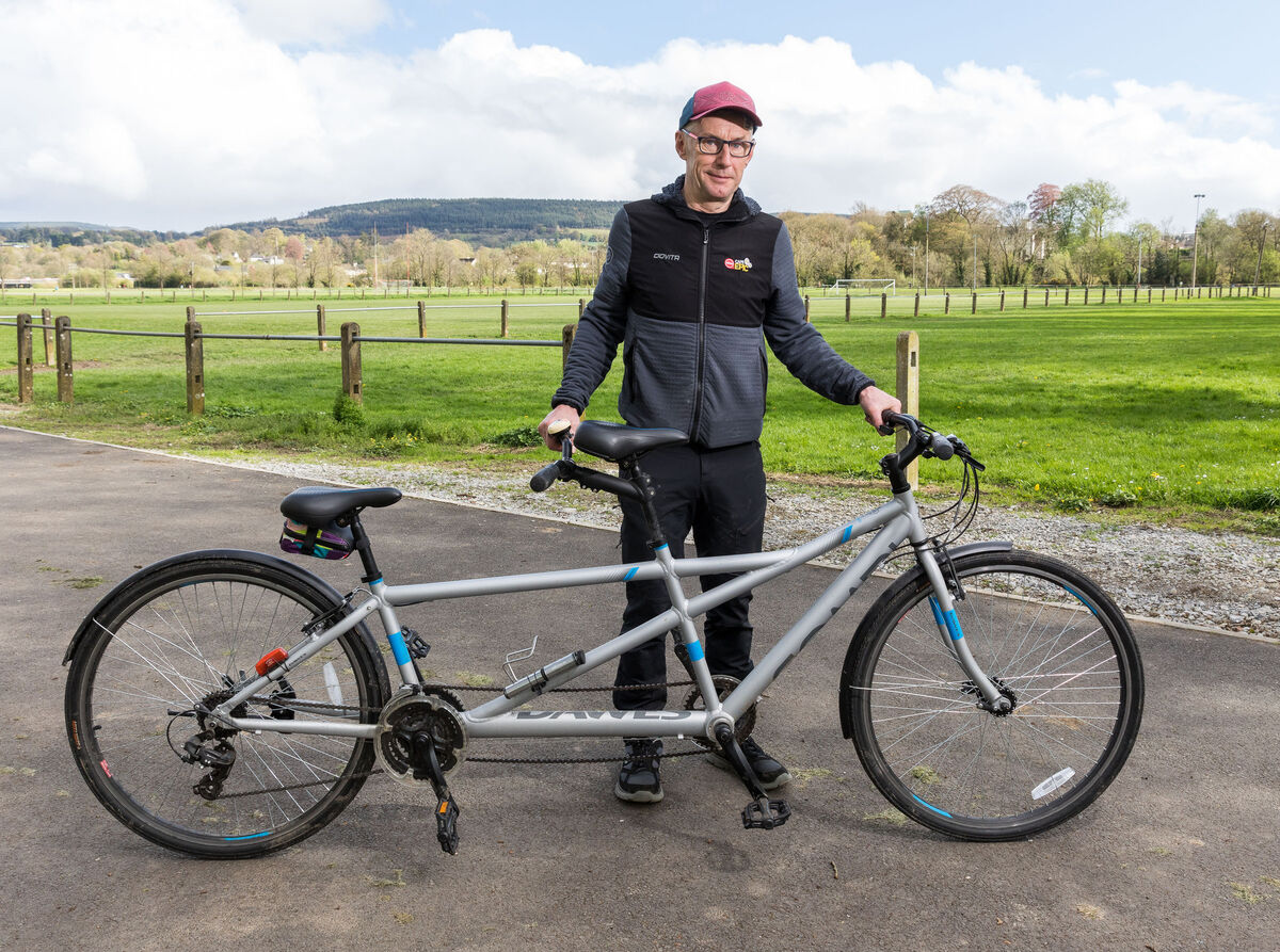 Paul Birchall, Leader of the No Limits Just Pedel group at the town park, Mallow, Co. Cork. Picture: David Creedon