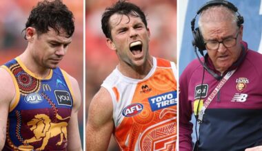 AFL results 2026, GWS Giants defeat Brisbane Lions, Round 11