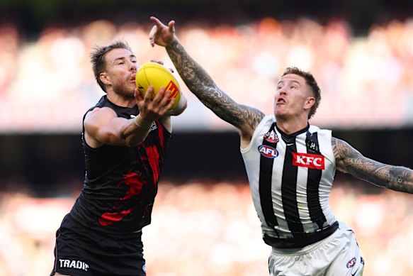 Ben McKay was poor against Collingwood on Anzac Day. 