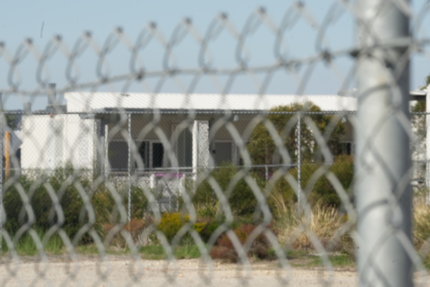 The exterior of a quarantine facility on the outskirts of Perth.
