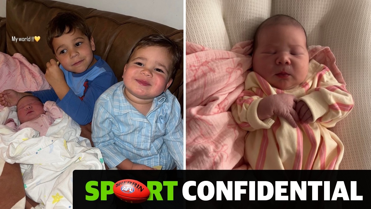 Bobby Hill and partner Georgia Devlin welcome baby Hazel