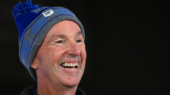 Inspirational: Neale Daniher promotes this year’s Big Freeze game.