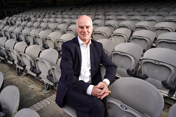 AFL chairman Craig Drummond can’t categorically guarantee the Devils will launch in 2028. 