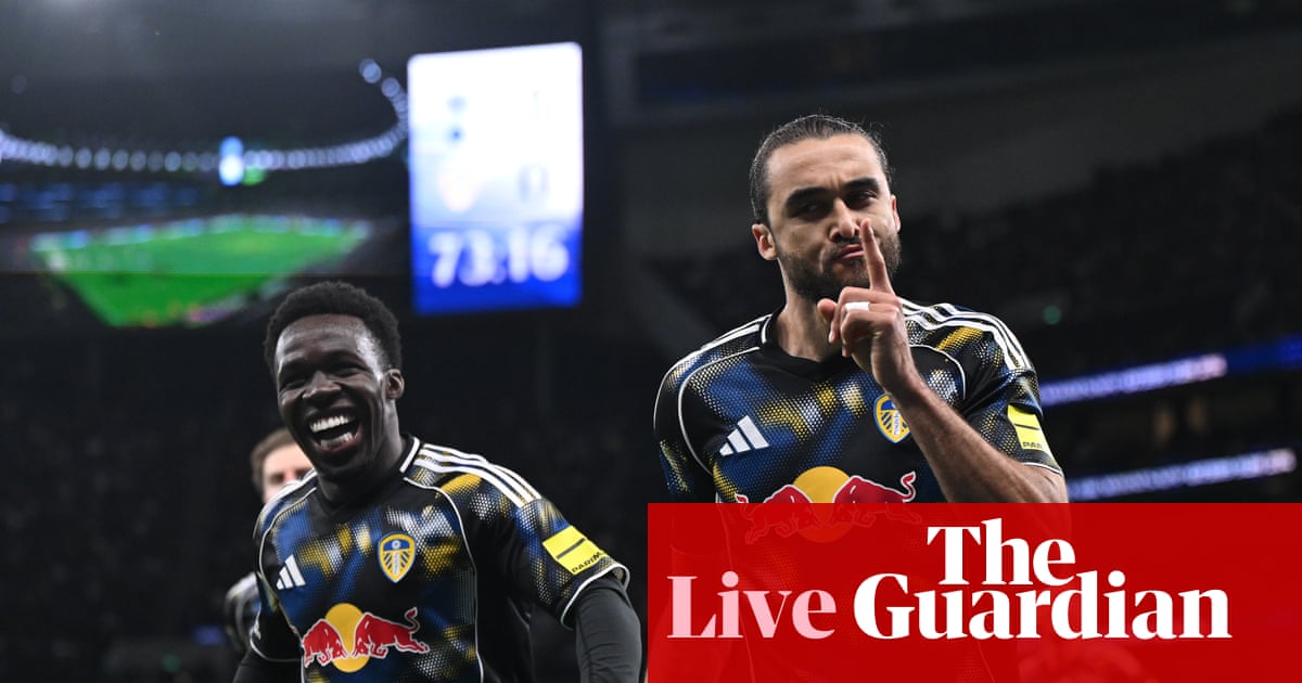 Tottenham v Leeds: Premier League – live | Premier League