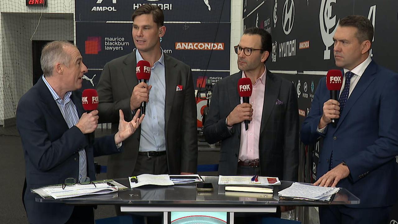 AFL 2026: Carlton Blues defeat Geelong Cats, Ollie Dempsey denied goal, umpire mistake, Gerard Whateley rant, video, highlights, news