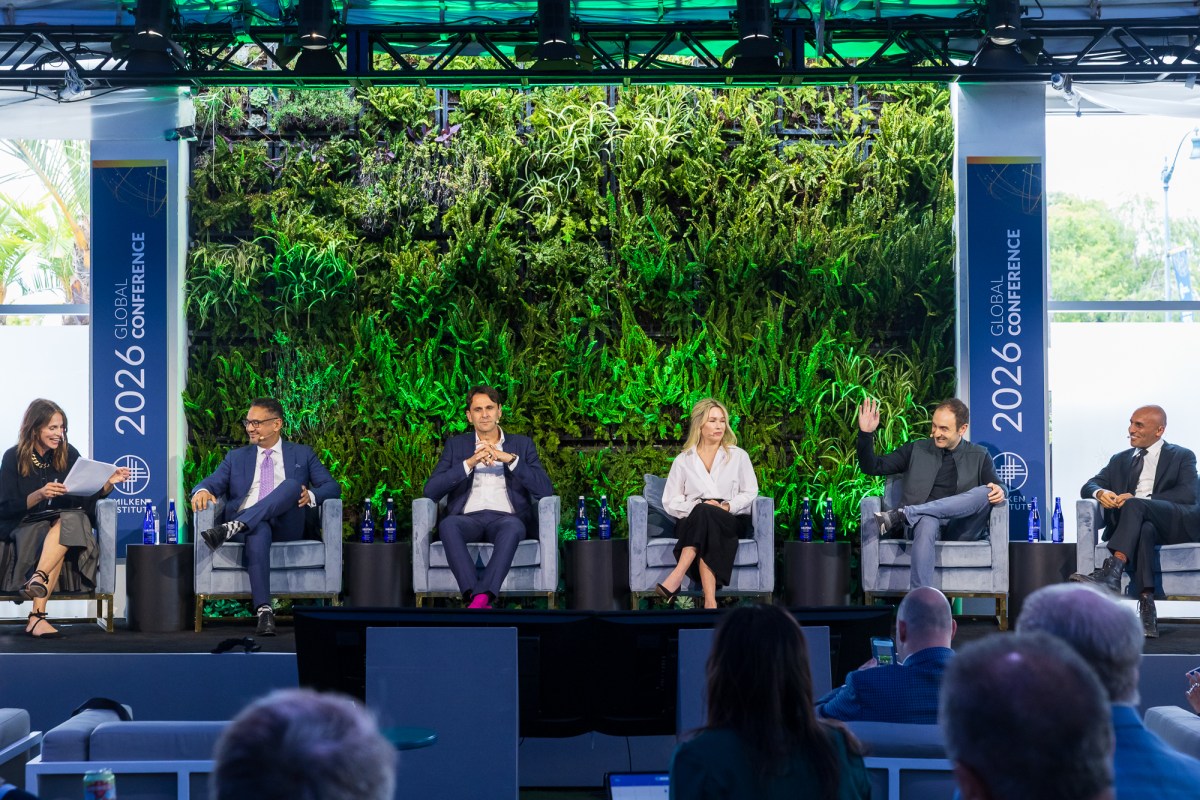 Milken Institute panel