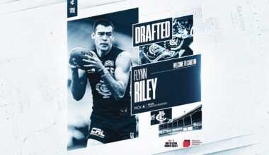 A tall order: Flynn Riley continues Carlton journey
