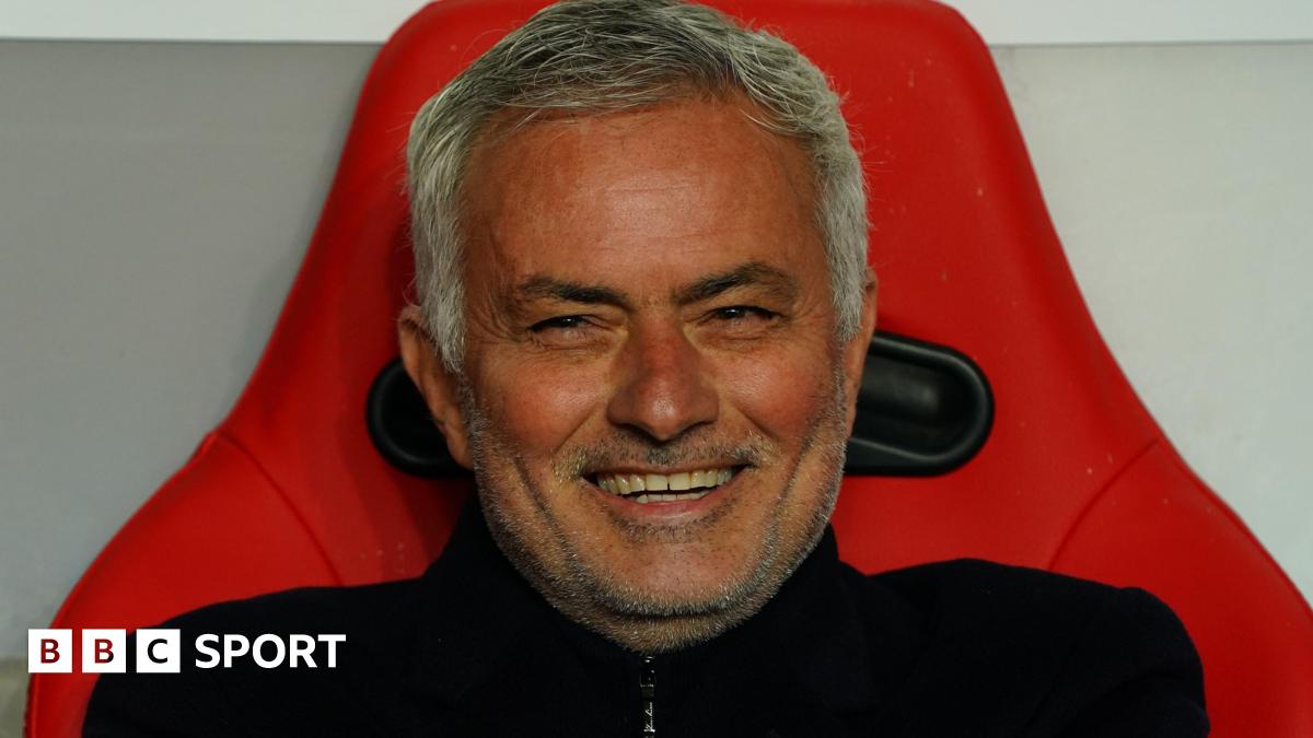 Jose Mourinho smiling