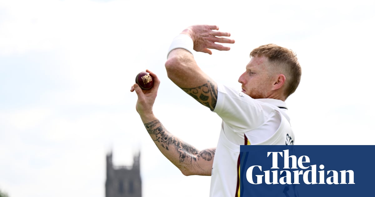 Slimline Stokes makes impression with pair of wickets on red-ball return | Ben Stokes