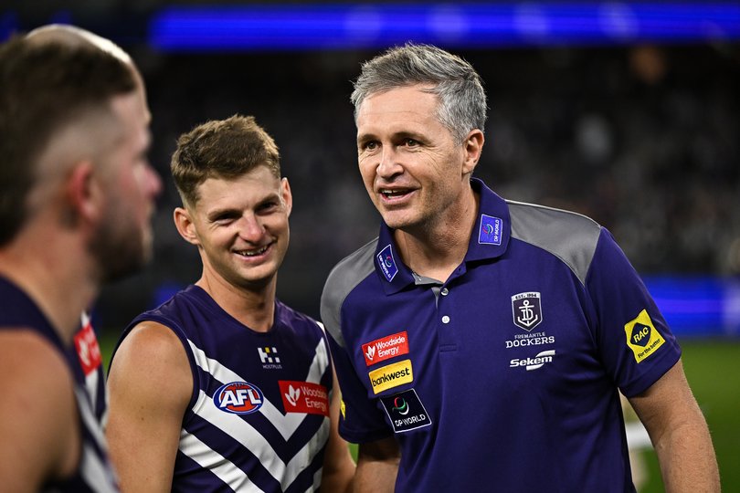 Longmuir after the win over Hawthorn.