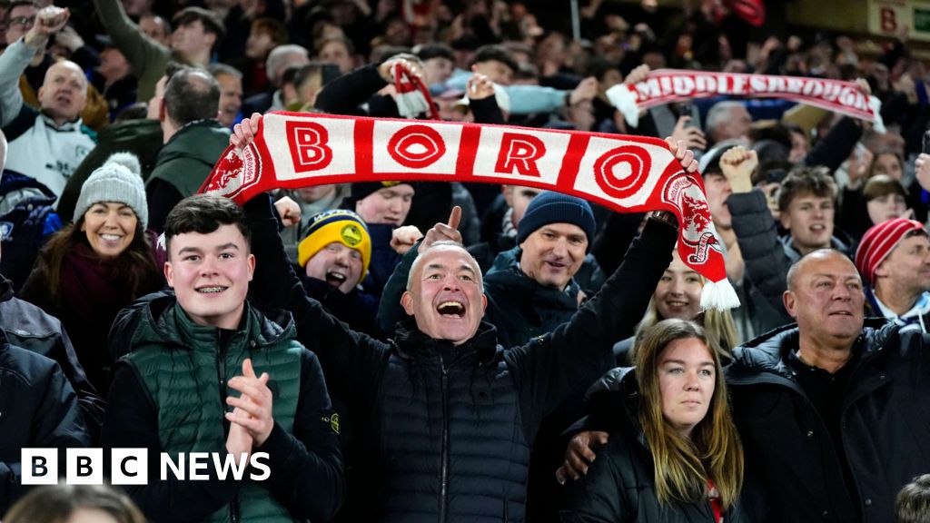 'It's a dream': Boro fans gear up for Wembley - BBC