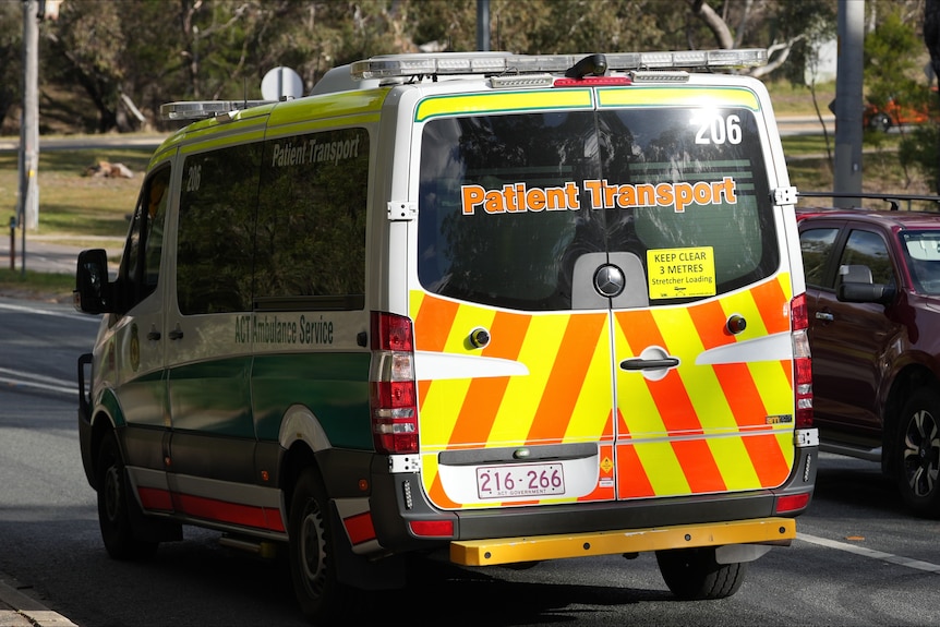 A crime scene at a residential home in O'Connor.