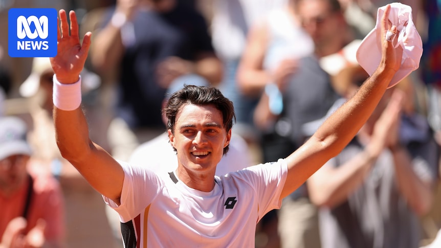Australian Adam Walton stuns former world number one Daniil Medvedev at French Open