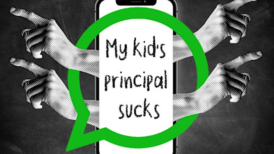 WhatsApp groups for school parents are becoming increasingly cliquey and politicised.