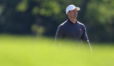 PGA Championship 2026 tee times for Round 1, groups, what time does it start, when do the Australians begin?
