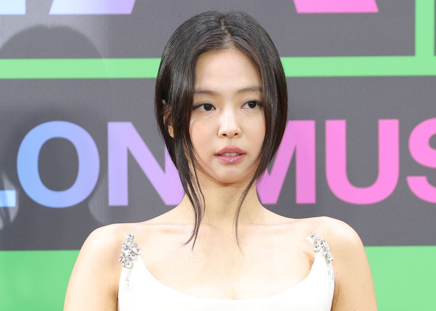 Blackpink member Jennie attends the The 17th Melon Music Awards held at the Gocheok Sky Dome in Guro District, western Seoul, on Dec. 20, 2025. [NEWS1] 