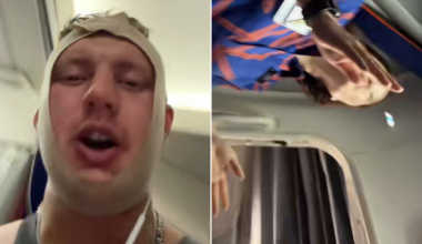 Australian ‘looksmaxxer’ influencer Androgenic removed from Jetstar flight after cosmetic surgery in Thailand