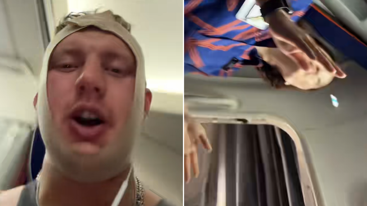 Australian ‘looksmaxxer’ influencer Androgenic removed from Jetstar flight after cosmetic surgery in Thailand