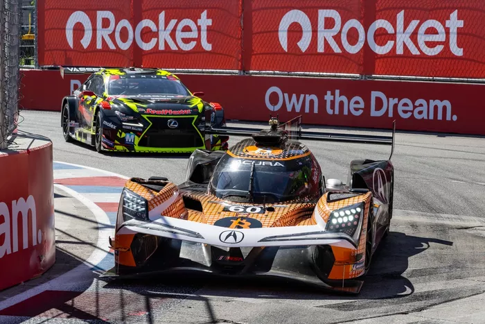 #60 Acura Meyer Shank Racing w/Curb Agajanian Acura ARX-06: Tom Blomqvist, Colin Braun