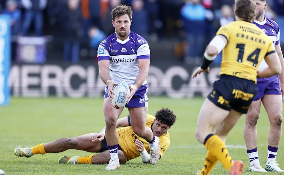 Tyson Smoothy, pictured here in action for Wakefield Trinity against Castleford Tigers.