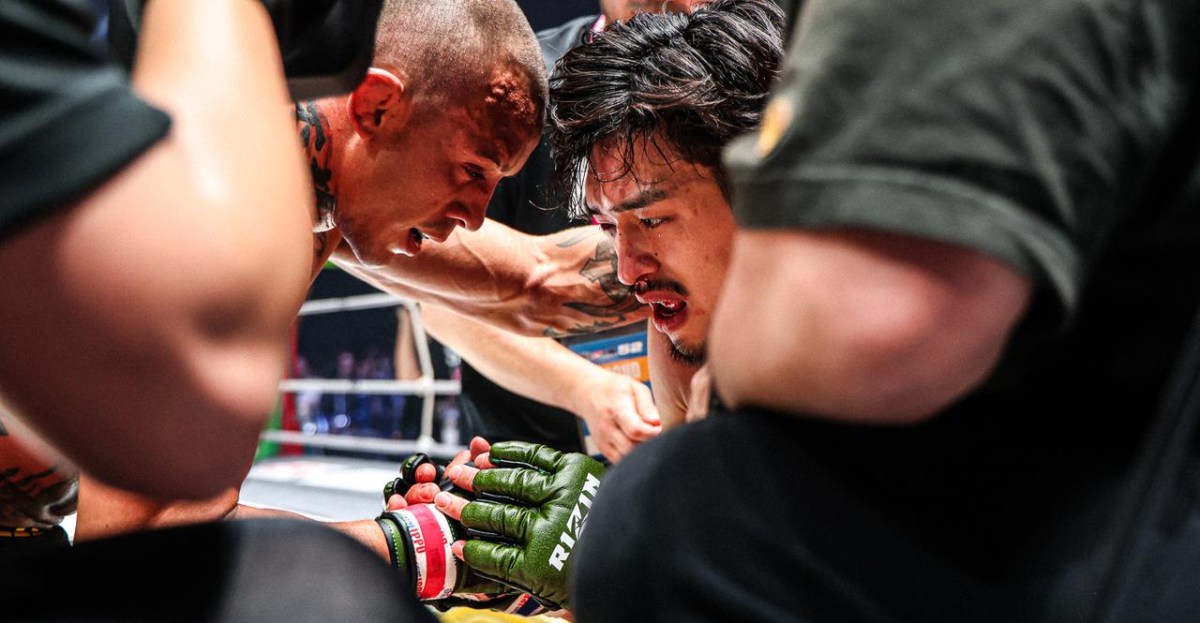 RIZIN contender Luiz Gustavo felt bad for injuring Kazushi Sakuraba’s son with violent knockout