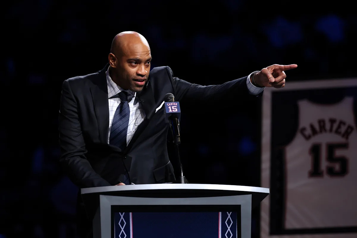 NBA announces 2026 Draft Lottery team representatives, including Vince Carter for the Nets