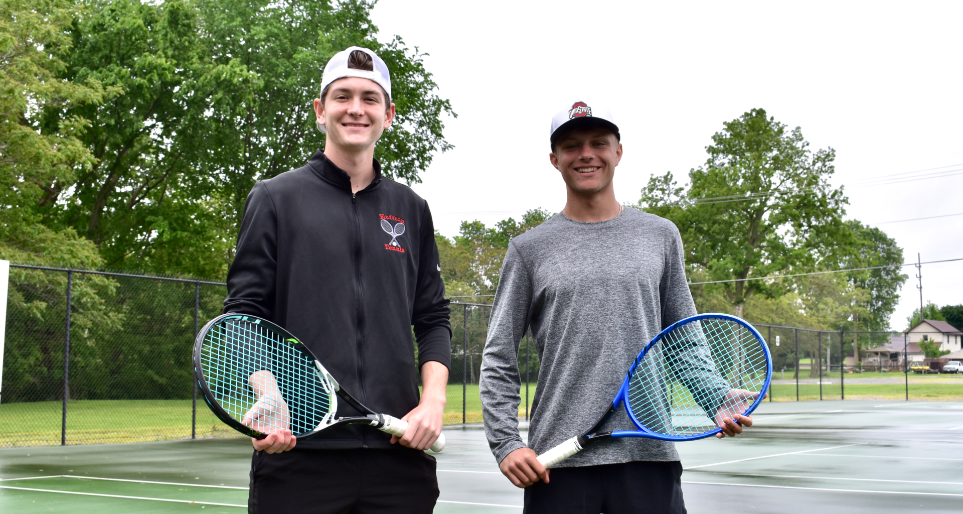 Pirate doubles duo win 2 at district tennis tourney, advance to state
