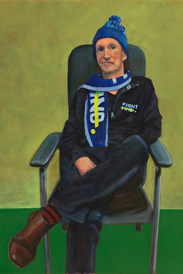 Archibald Prize finalist: Linda Gold’s Still Standing and Fighting.