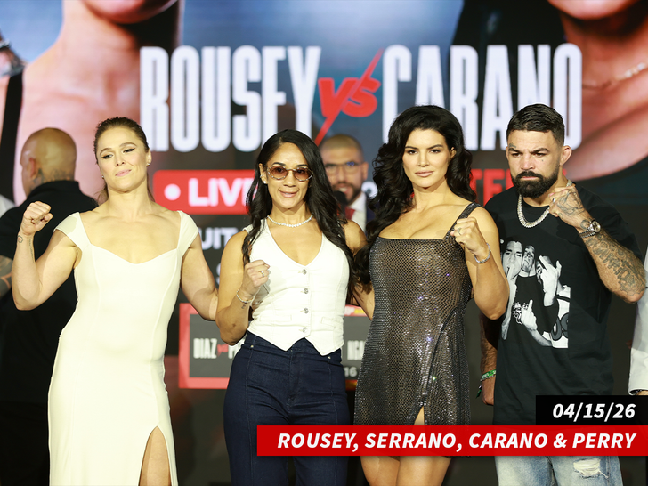 sub ronda rousey amanda serrano gina carano mike perry getty
