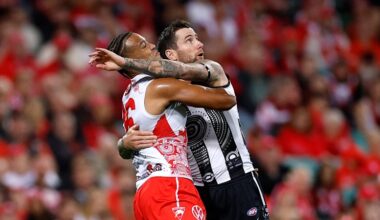 Sydney Swans vs Collingwood LIVE: AFL round 10 2026, scores, results, odds, stats and start time from the SCG