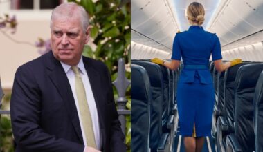 Andrew Mountbatten-Windsor made a creepy five-word remark to a flight attendant after complaining that his bottle of water was too cold and shoving it