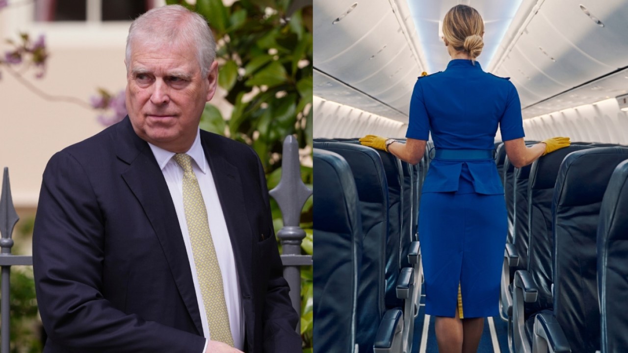 Andrew Mountbatten-Windsor made a creepy five-word remark to a flight attendant after complaining that his bottle of water was too cold and shoving it