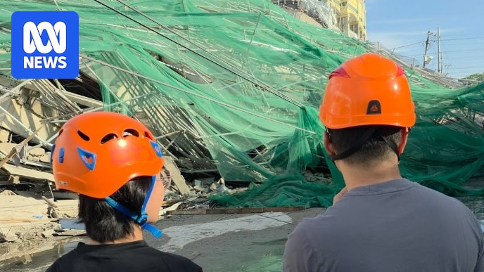 One dead, 21 feared trapped under rubble after Philippines building collapse