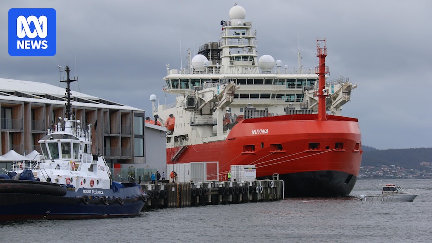 Federal department says Tasmania failed to deliver 'sensible or useable' Nuyina icebreaker refuelling solution