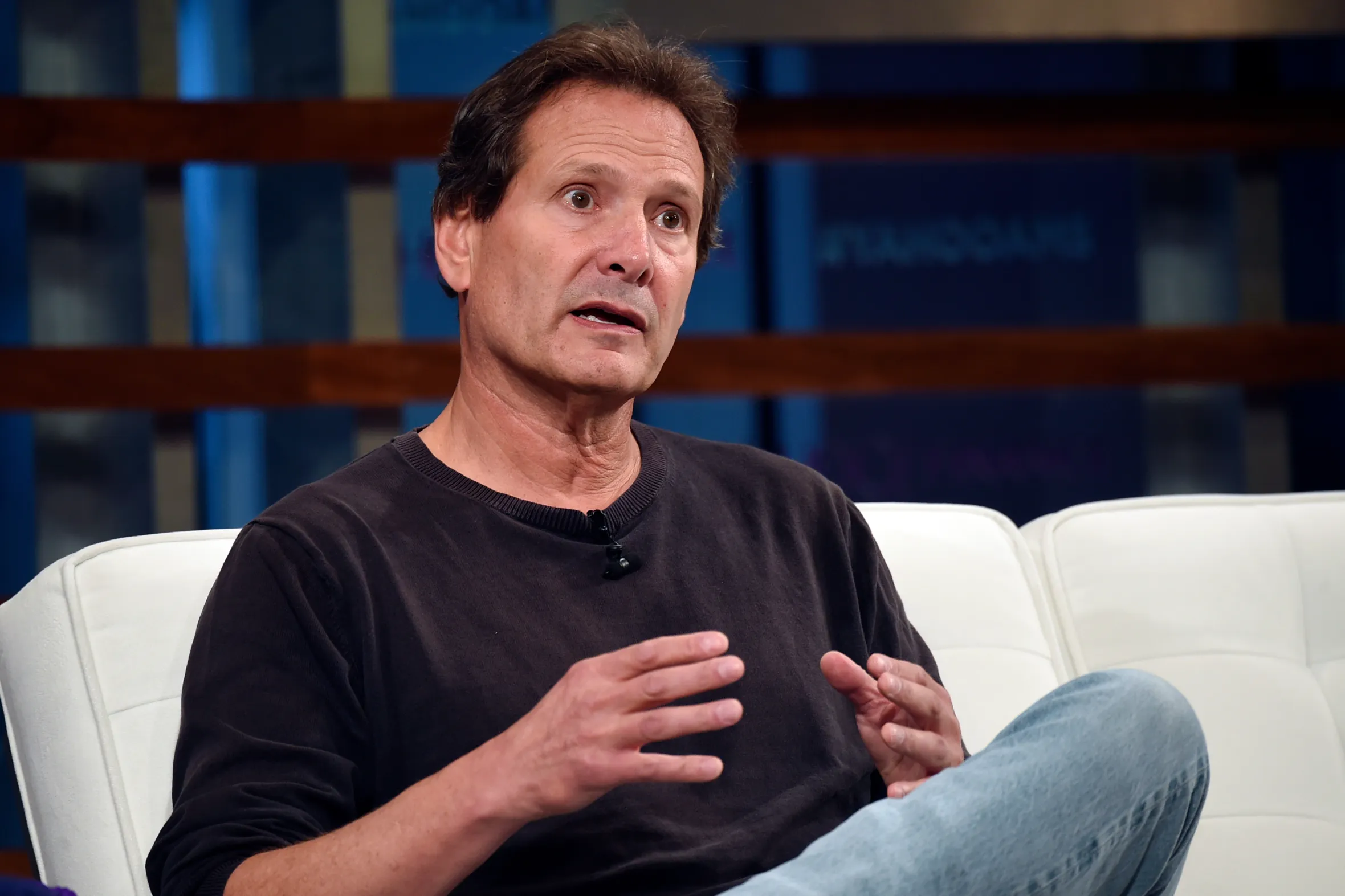 PayPal CEO Dan Schulman speaking at the Yahoo Finance All Markets Summit.