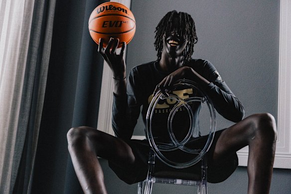 Australian teen JK Mach dreams of following Victor Wembanyama to the NBA.