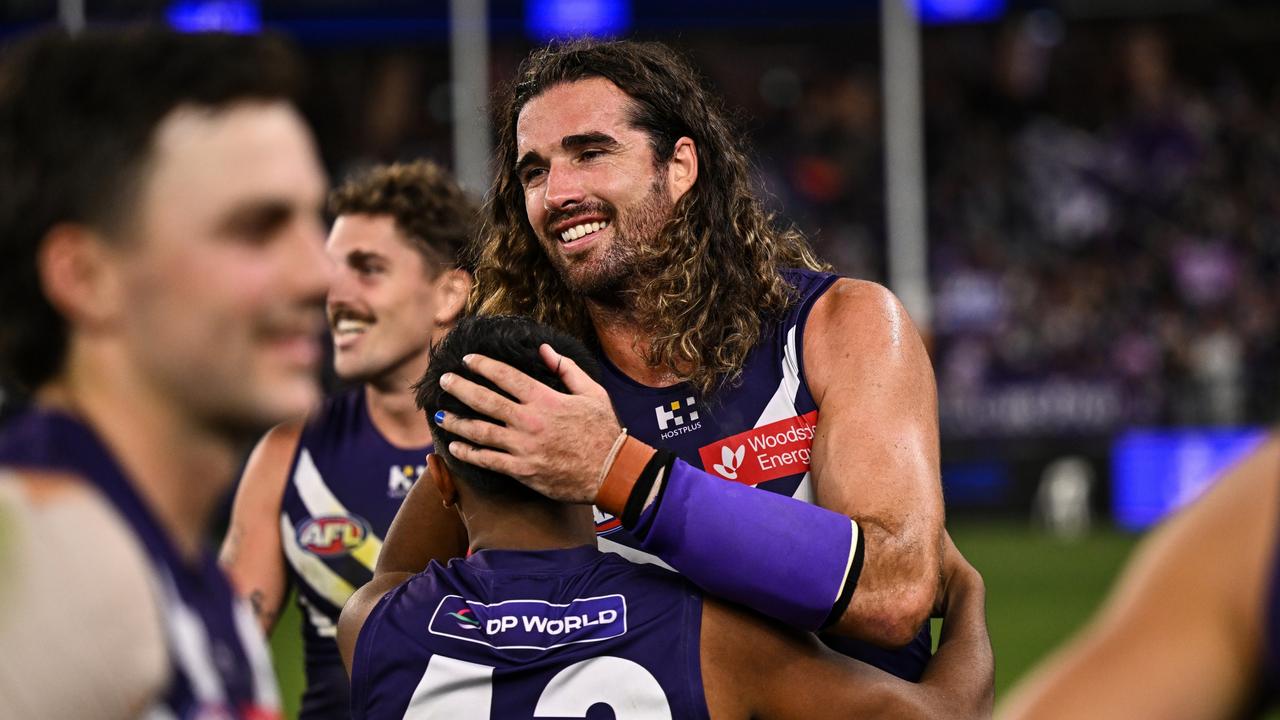 Fremantle Dockers defeat Hawthorn Hawks, Jack Gunston heroics, Jordan Clark, Justin Longmuir press conference, Flagmantle, eight straight wins