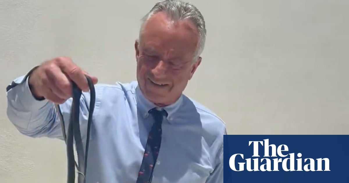 Another day in Florida: RFK Jr posts video of him wrestling two snakes | Robert F Kennedy Jr