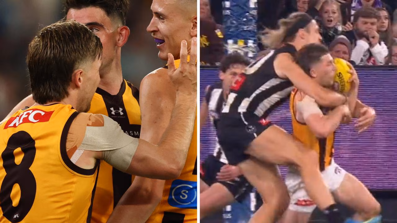 AFL drama as Hawks snatch draw after siren